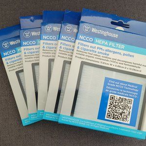 (Lot of 5) Westinghouse Hepa Filter SP-6440HP NCCO 1701